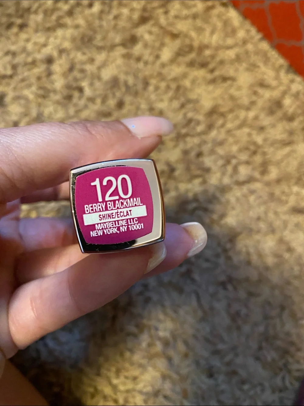 Maybelline 120 Berry Blackmail Lipstick